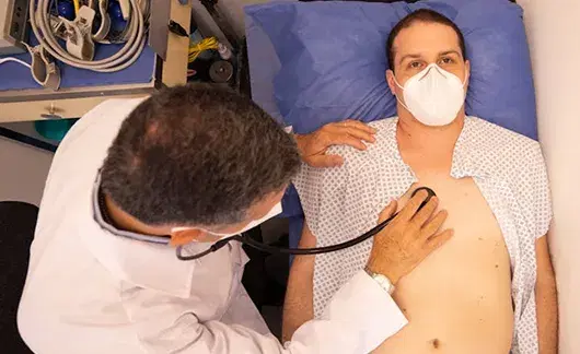 Clinical examination during occupational medicine assessment