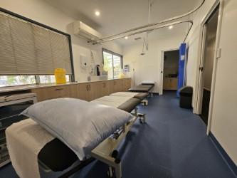 Multi-bed treatment room at Employment Medicine Parafield
