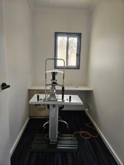 Vision and diagnostic equipment room at Employment Medicine