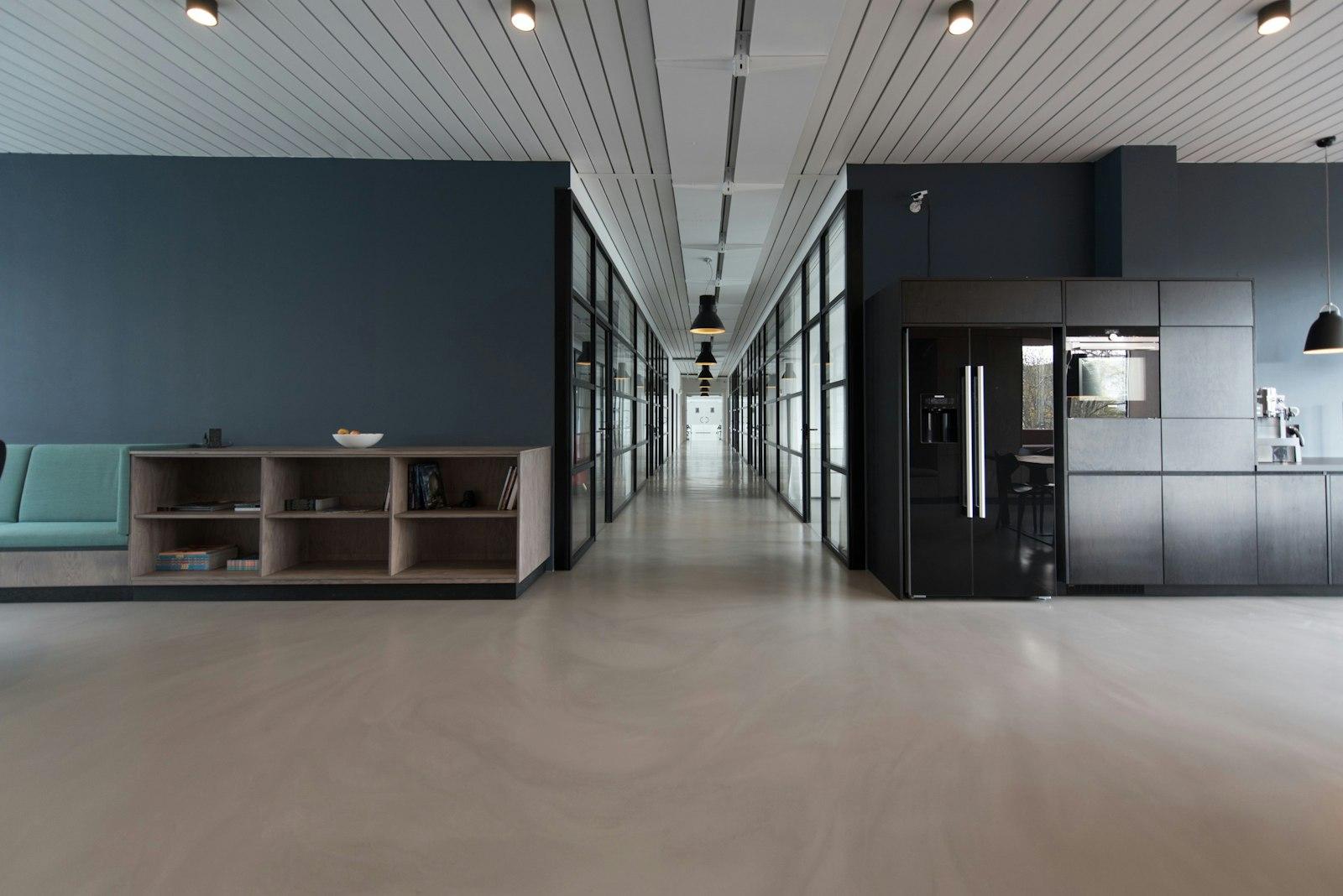Bright workplace environment supporting workforce wellbeing